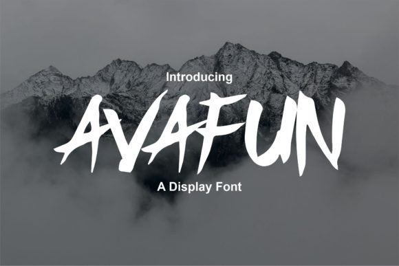 Avafun: Bold Display Fonts for Impactful Campaigns
