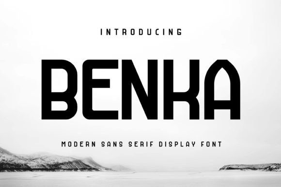Benka Font: Elevating Editorial Design with Modern Sans Display