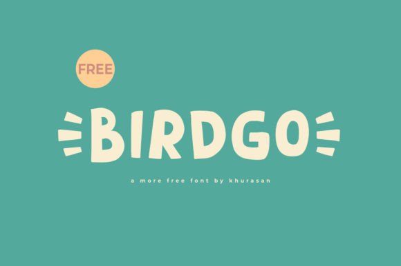 Birdgo: A Modern Display Font for Editorial Design