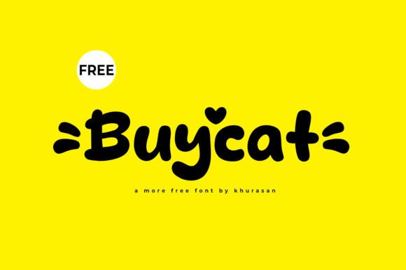 Buycat Typeface for Modern Web Design