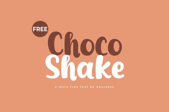 Choco Shake: The Ultimate Free Display Font for Playful Designs