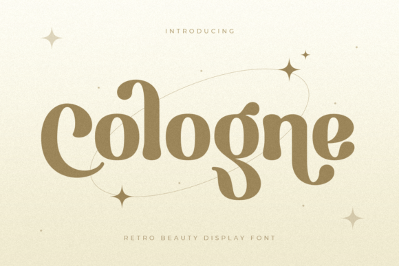 Cologne Display Font for Modern Maker Brands