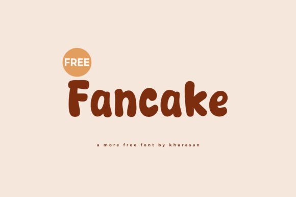 Fancake Typeface for Modern Web Design