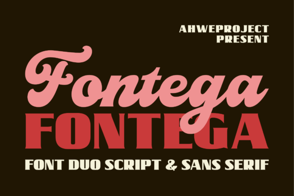 Fontega Duo: A Luxurious Typeface for Editorial Design