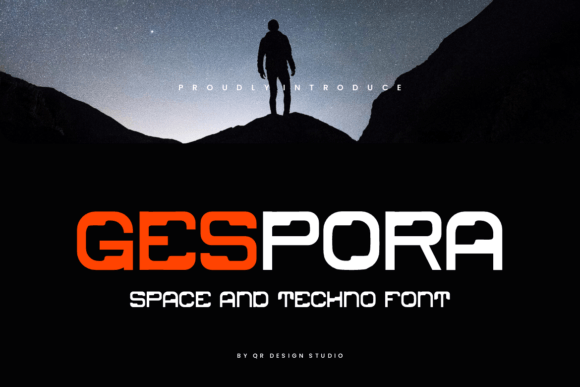 Gespora: Bold Display Font for Branding