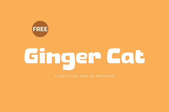 Ginger Cat Font for Modern Branding