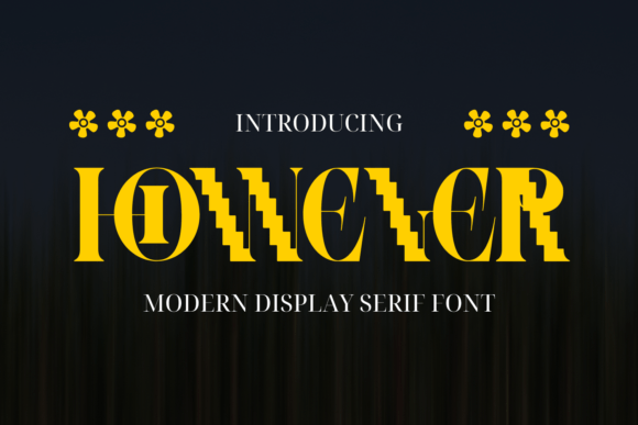 However Font: A Modern Serif for Creative Makers