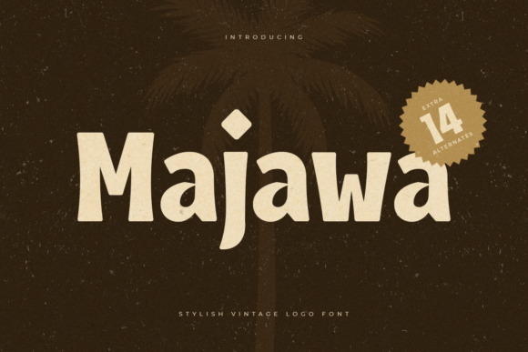 Majawa: A Retro Display Font for Web Design