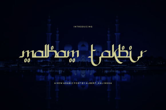 Malham Takbir Typeface Review for Brand Designers