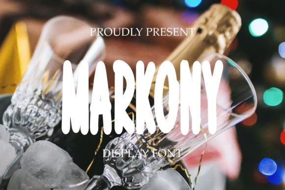 Markony Font: Whimsical Display Type for Playful Brands
