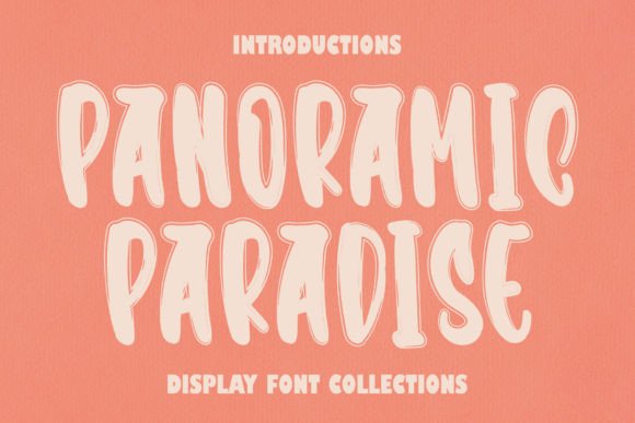 Panoramic Paradise Typeface for Modern Web Design