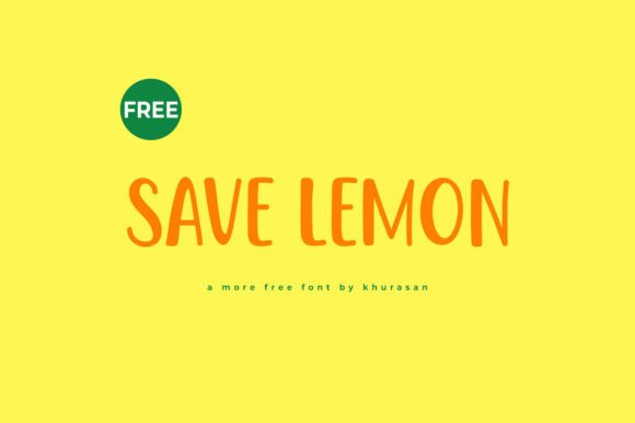 Save Lemon: A Modern Display Typeface for Editors