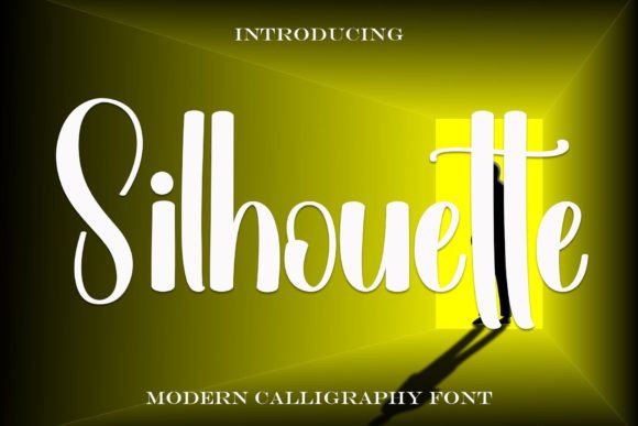 Silhouette: The Festive Display Font for Holiday Campaigns