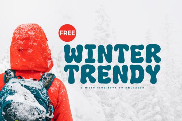 Winter Trendy Font for Crafters and Sellers