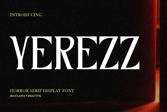 Yerezz Typeface for Elegant Branding